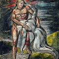 Two Figures by William Blake - Art Print - Zapista