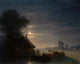 Ukrainian Landscape at Night by Ivan Aivazovsky - Art Print - Zapista