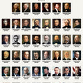 United States Presidents - Art Print - Zapista
