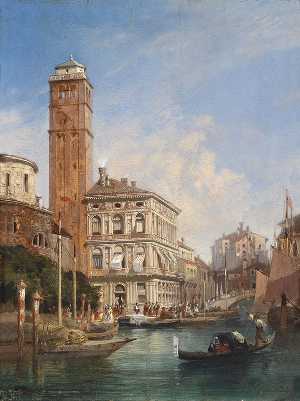 Venezia San Geremia by William Wyld - Art Print - Zapista