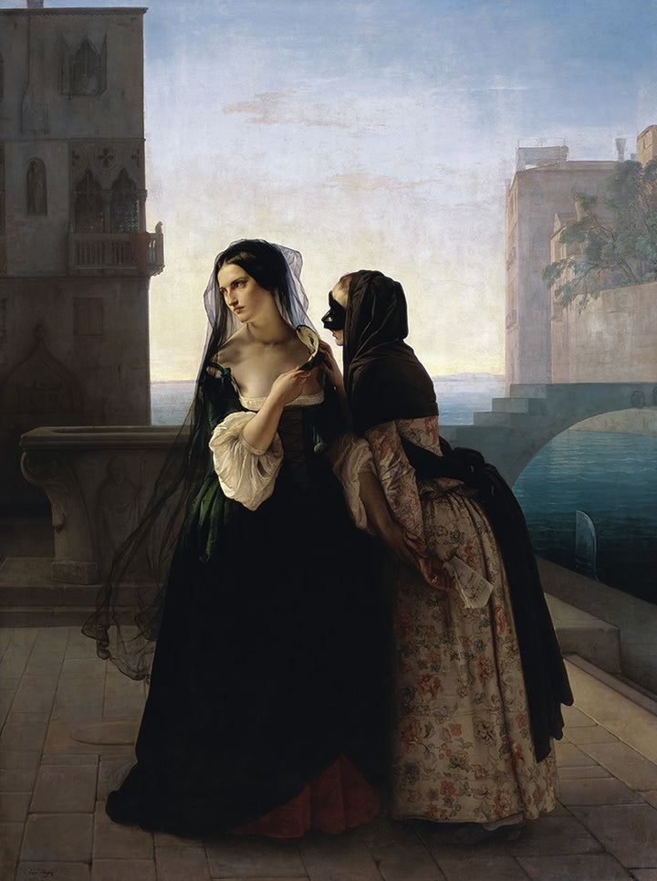 Vengeance is Sworn by Francesco Hayez - Art Print - Zapista