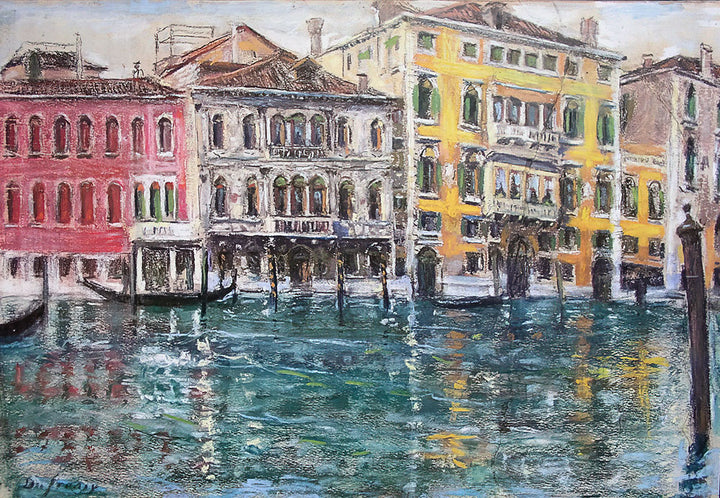 Palais sur le grand canal by Georges Dufrénoy - Art Print - Zapista