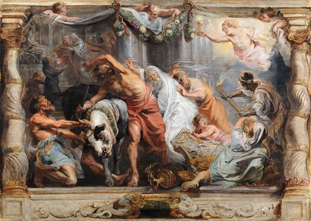 Victory of the Eucharist over Paganism by Peter Paul Rubens - Art Print - Zapista