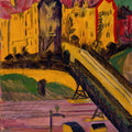 View from the Window by Ernst Ludwig Kirchner - Art Print - Zapista
