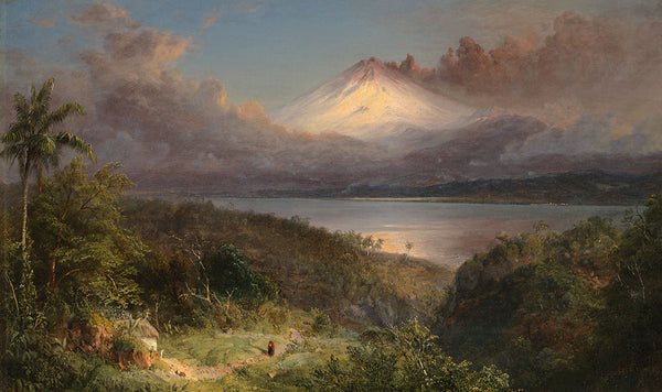 View of Cotopaxi by Frederic Edwin Church - Art Print - Zapista