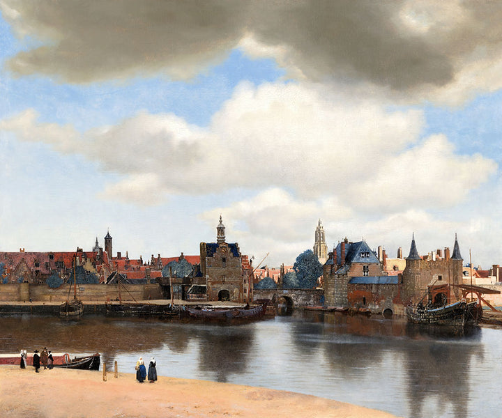 View of Delft by Johannes Vermeer - Art Print - Zapista