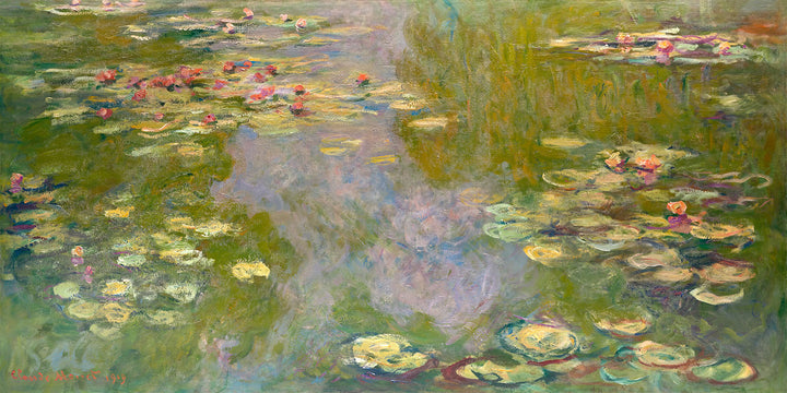 Water Lilies by Claude Monet - 1919 - Art Print - Zapista