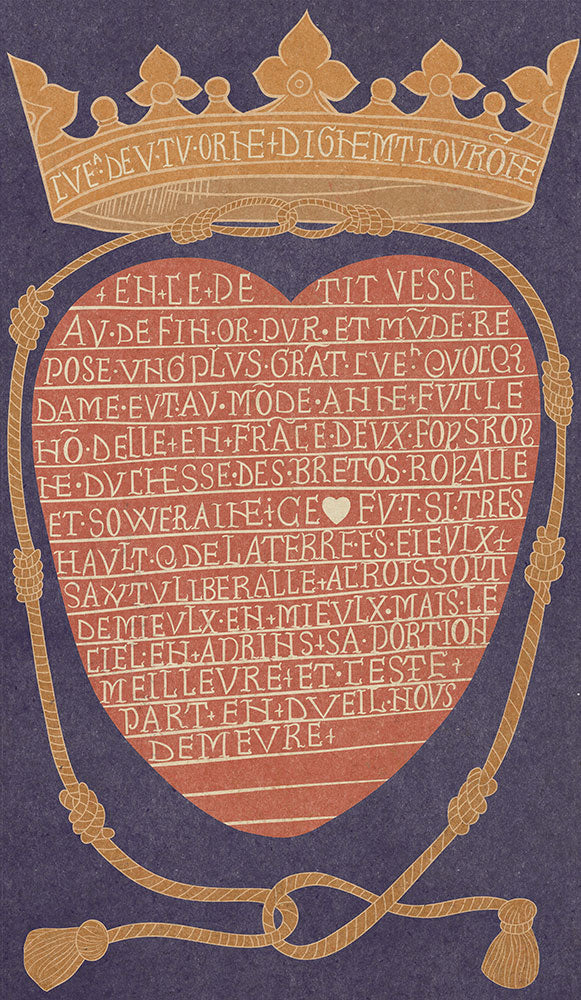 Crowned Heart - Art Print - Zapista