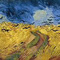 Wheatfield with Crows by Vincent van Gogh - Art Print - Zapista