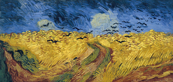 Wheatfield with Crows by Vincent van Gogh - Art Print - Zapista