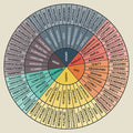 Wheel Of Emotions - Art Print - Zapista