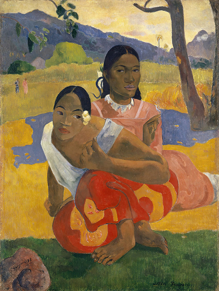 Nafea Faa Ipoipo (When Will You Marry?) by Paul Gauguin - Art Print - Zapista