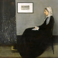 Arrangement in Grey and Black No. 1 (Whistler’s Mother) by James McNeill Whistler - Art Print - Zapista
