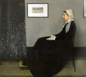 Arrangement in Grey and Black No. 1 (Whistler’s Mother) by James McNeill Whistler - Art Print - Zapista