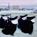 Winter at the Convent by Margaret Loxton - Art Print - Zapista