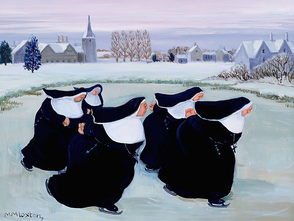 Winter at the Convent by Margaret Loxton - Art Print - Zapista
