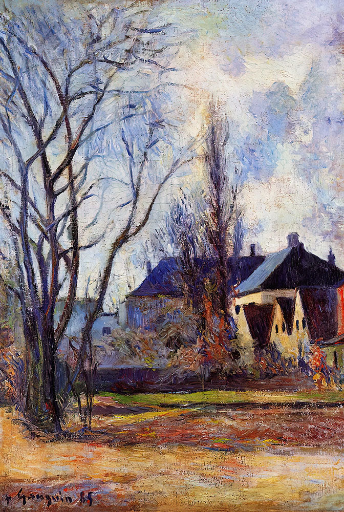 Winter's End, Copenhagen by Paul Gauguin - Art Print - Zapista