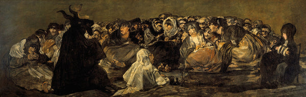 Witches' Sabbath by Francisco Goya - Art Print - Zapista