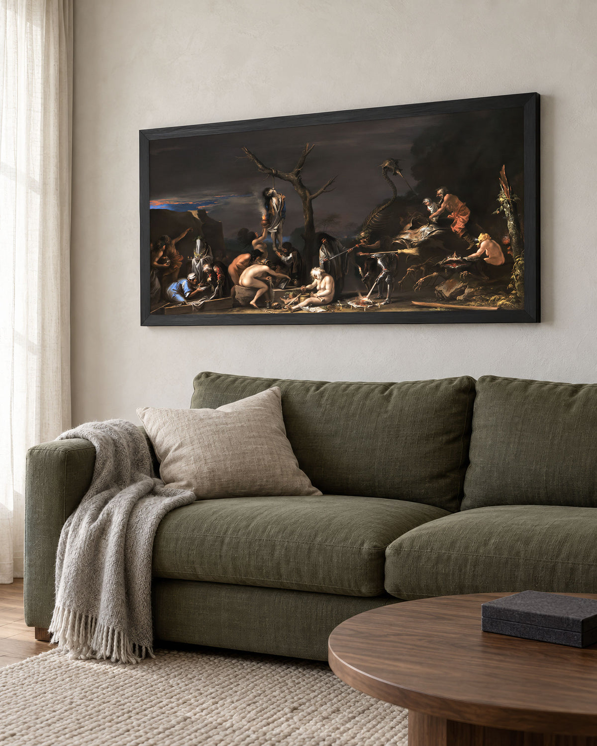 Witches at Their Incantations - Art Print