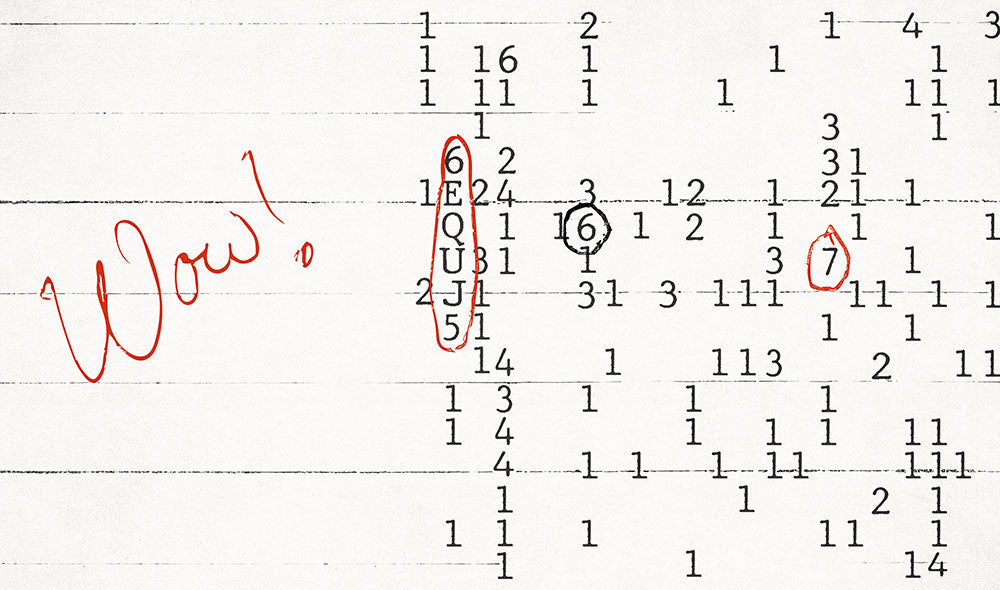 Wow Signal - Art Print - Zapista