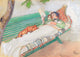 Woman Lying on a Bench by Carl Larsson - Art Print - Zapista
