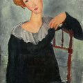 Woman with Red Hair by Amedeo Modigliani - Art Print - Zapista
