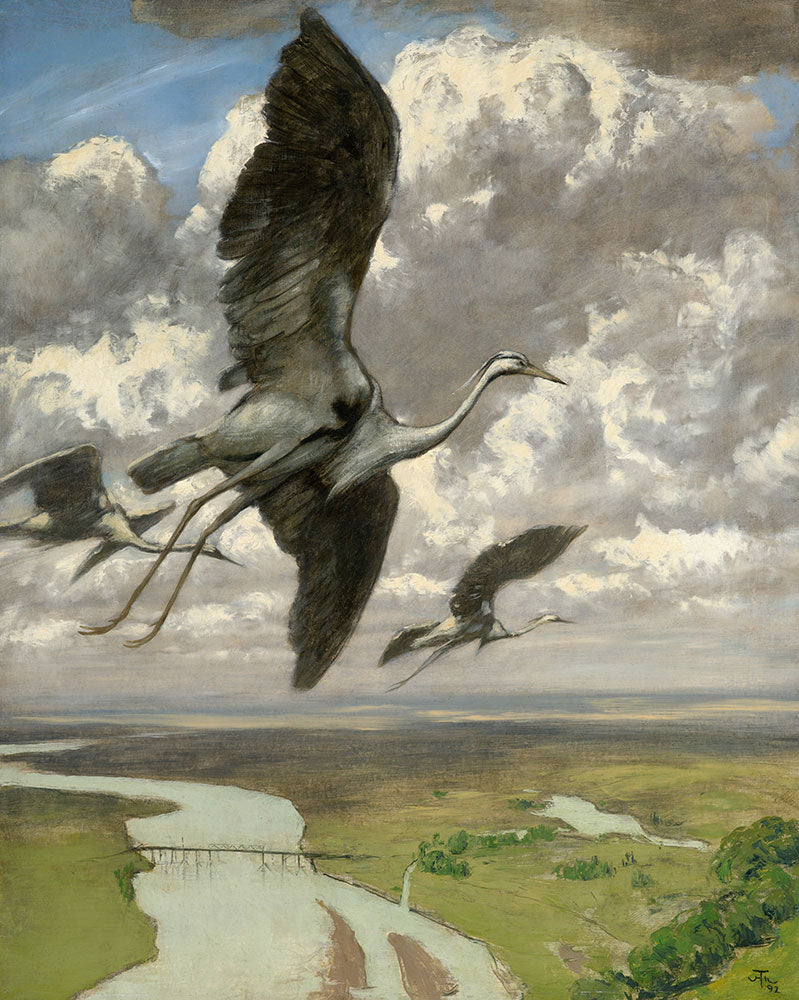 Wondrous Birds by Hans Thoma - Art Print - Zapista