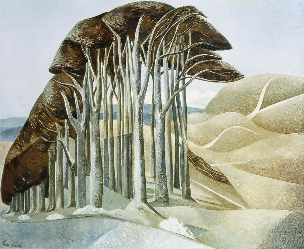 Wood on the Downs by Paul Nash - Art Print - Zapista