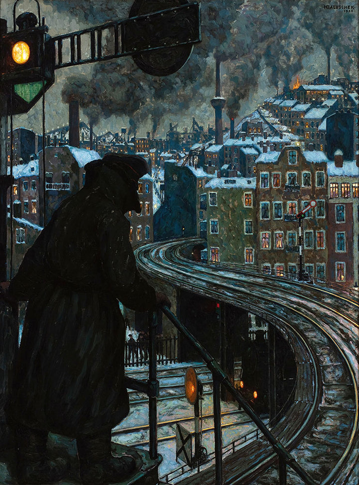 Working-Class City by Hans Baluschek - Art Print - Zapista