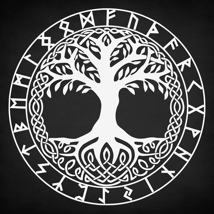 Yggdrasil - Norse Tree Of Life - Art Print - Zapista