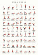 Yoga Poses - Art Print - Zapista