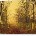 A Golden Idyll - Canvas Print
