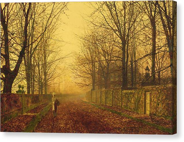 A Golden Idyll - Canvas Print