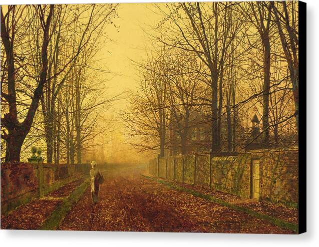 A Golden Idyll - Canvas Print