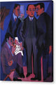 A Group of Artists - Canvas Print