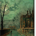 A Lane near Chester - Canvas Print