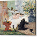 A Modern Olympia - Canvas Print