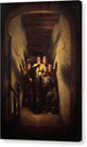 A Night Alarm - The Advance - Canvas Print