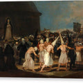 A Procession of Flagellants - Canvas Print