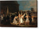 A Procession of Flagellants - Canvas Print