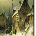 A Small Town in the Rhine - Canvas Print