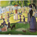 A Sunday on La Grande Jatte - Canvas Print
