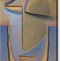 Abstract Head, Evening - Canvas Print