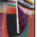 Abstract Head, Mysterium - Canvas Print