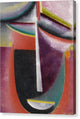 Abstract Head, Mysterium - Canvas Print