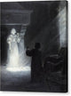 Alix apparaissant au masque - Canvas Print