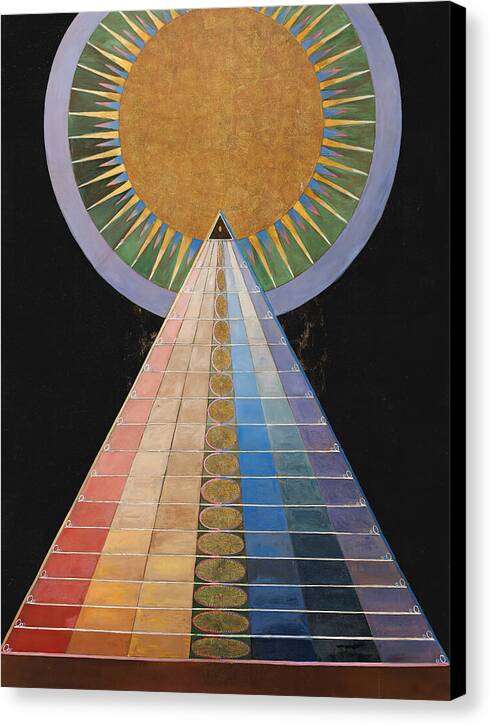Altarpiece No. 1 Group X - Canvas Print