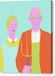 American Gothic Risograph - Canvas Print