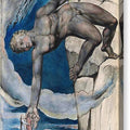 Antaeus Setting Down Dante and Virgil in the Last Circle of Hell - Canvas Print