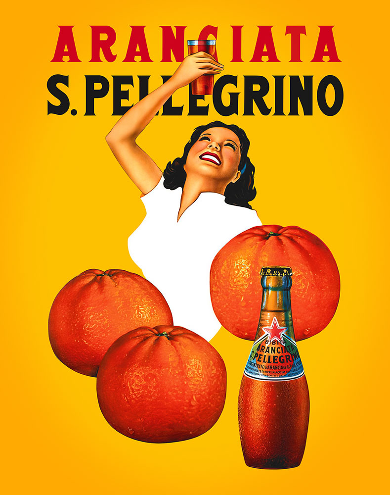 Aranciata San Pellegrino - Art Print - Zapista